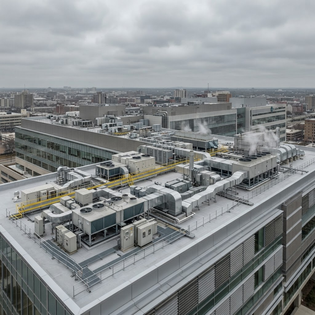 Healthcare Facility roofing project